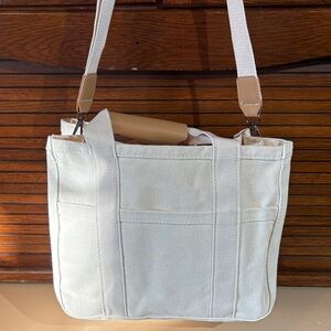 Target Cream Canvas Tote Bag